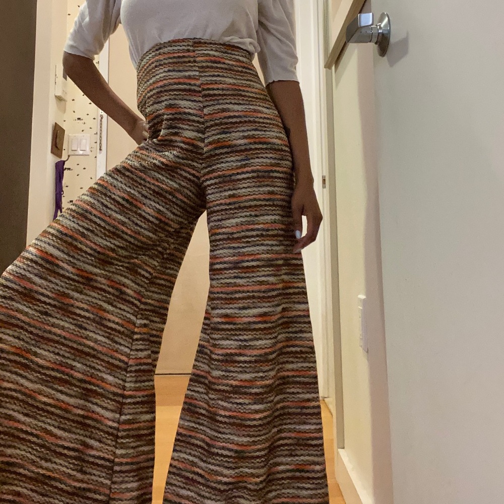 Free People Wideleg Boho Trousers